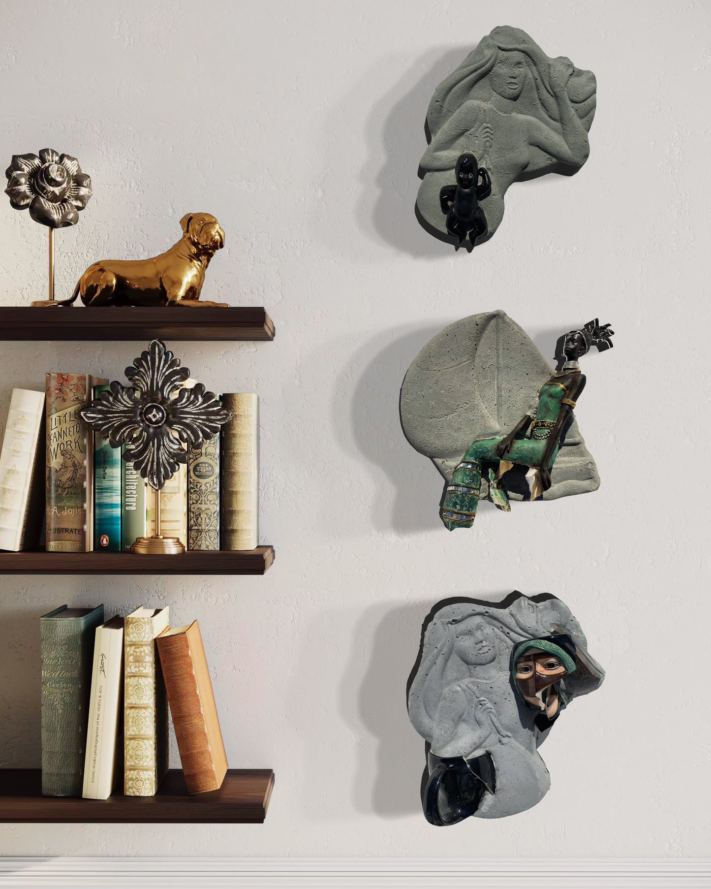 "Islam's Fatal Flaw": Burqa-veiled Woman on Barbie Wall Sculpture