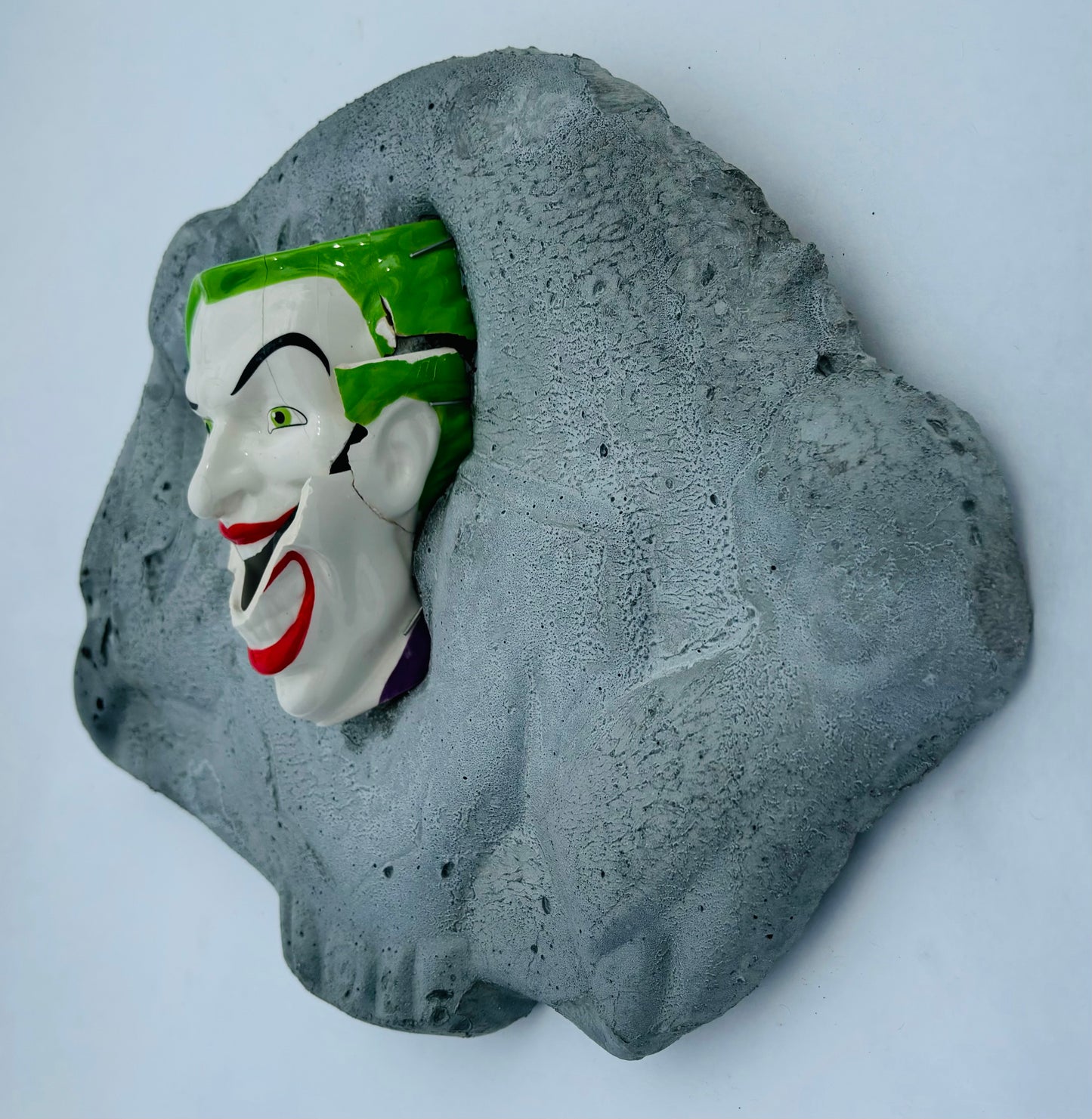 “Bad Joke”: The Joker on Batman Torso Wall Sculpture