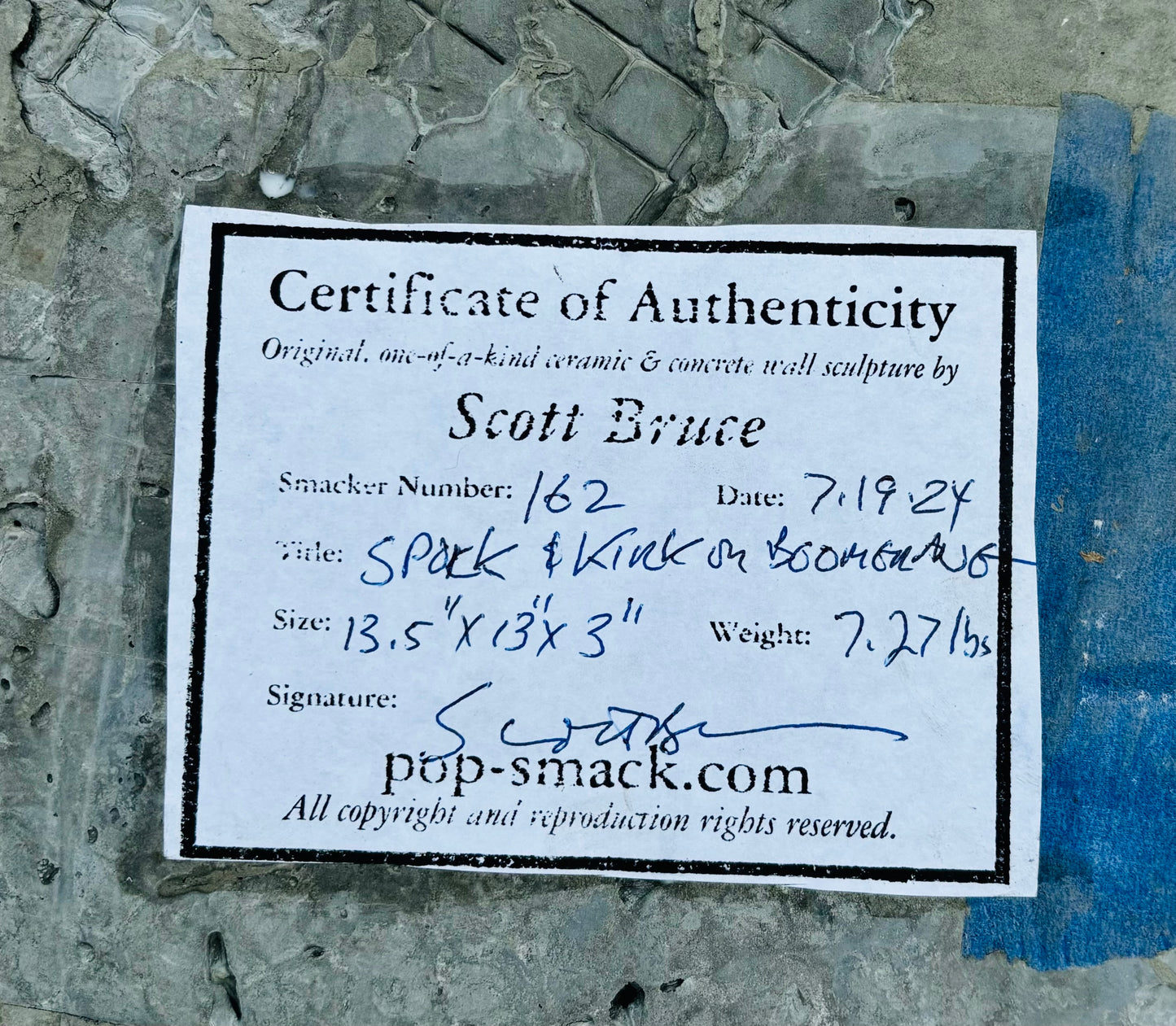 “Professional Marriage”: Spock and Kirk on Star Fleet Insignia Wall Sculpture