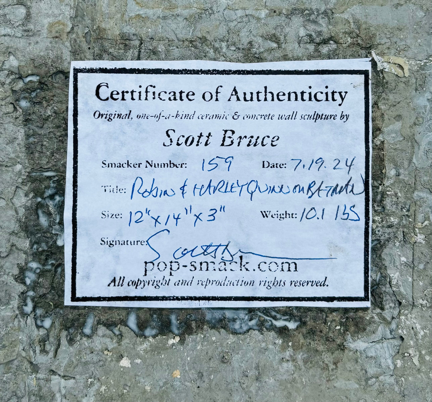 “Suffering Sidekicks”: Robin and Harley Quinn on Batman Wall Sculpture