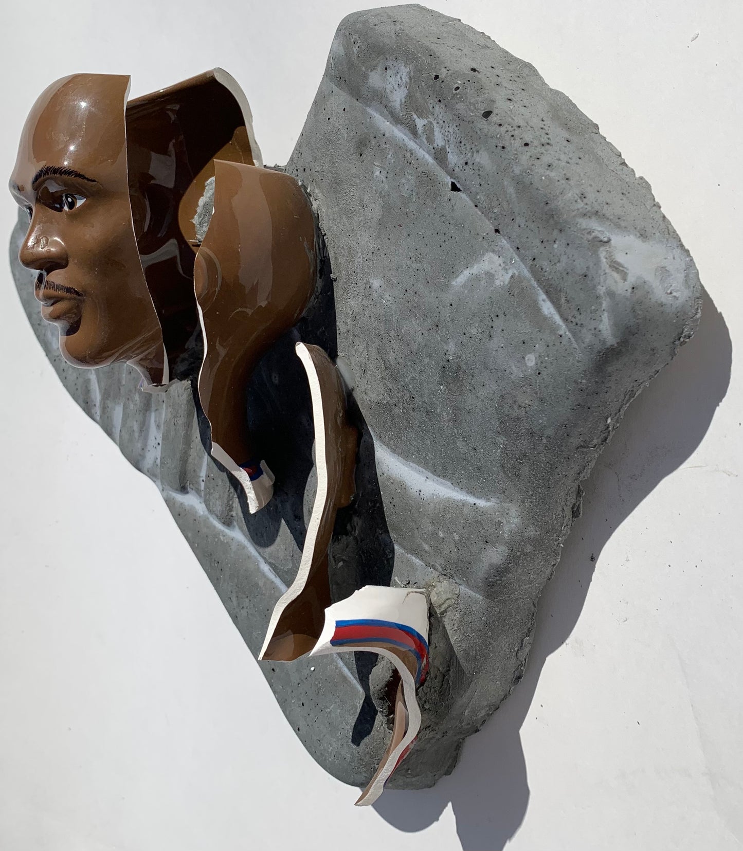 "Power Pivot": Michael Jordan on Adidas Sneaker Wall Sculpture