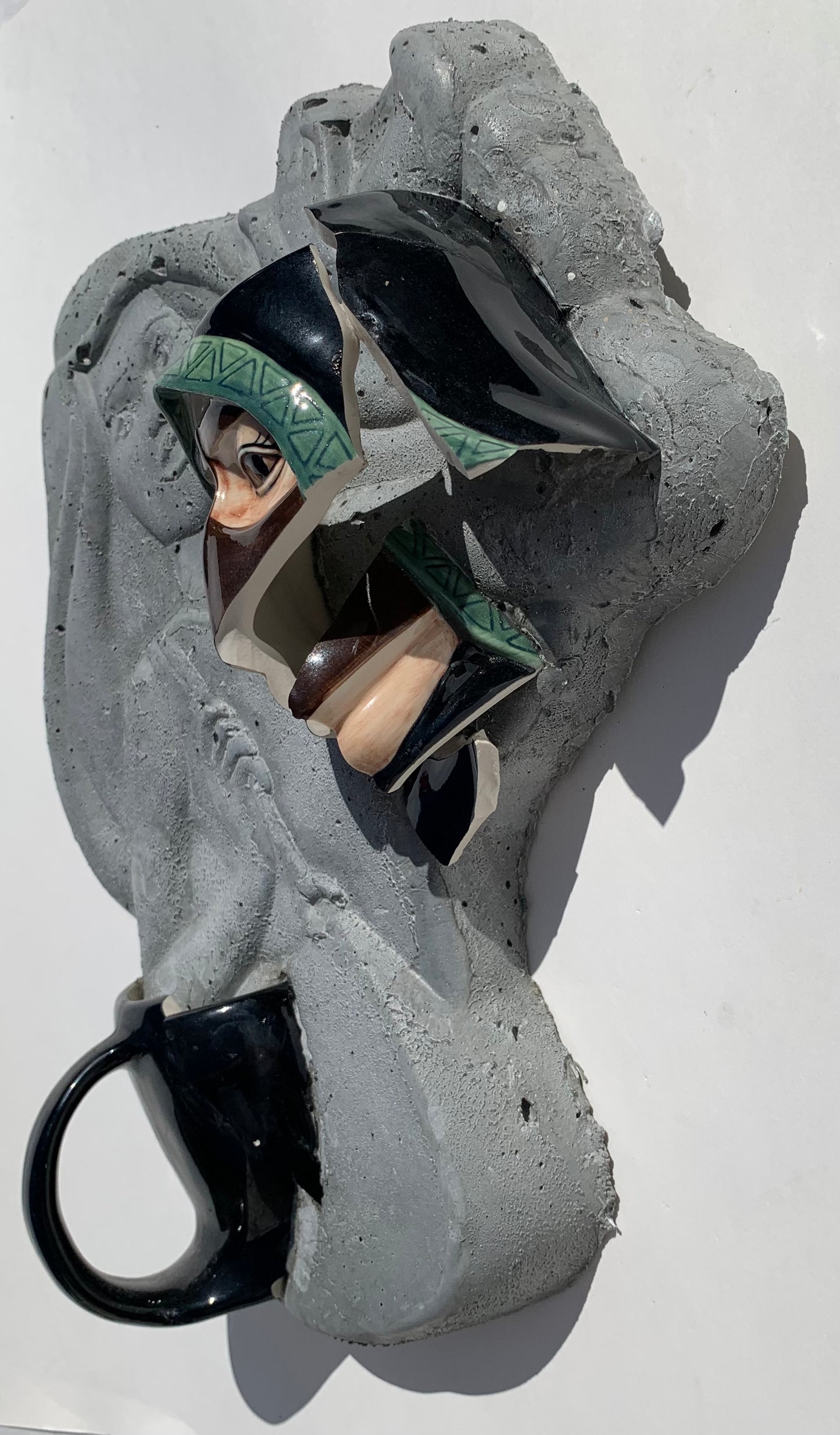 "Islam's Fatal Flaw": Burqa-veiled Woman on Barbie Wall Sculpture