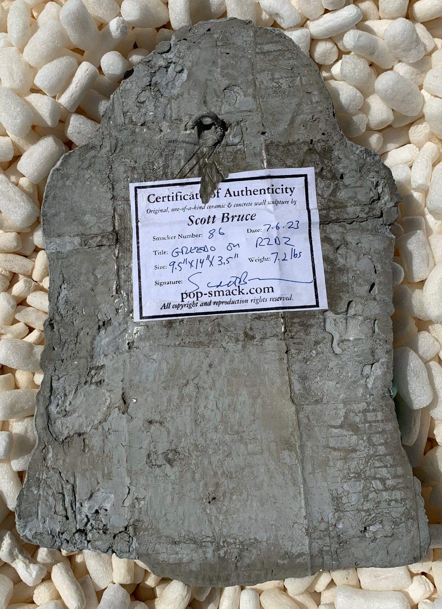 "Arterial Greed": Greedo on R2D2 Wall Sculpture