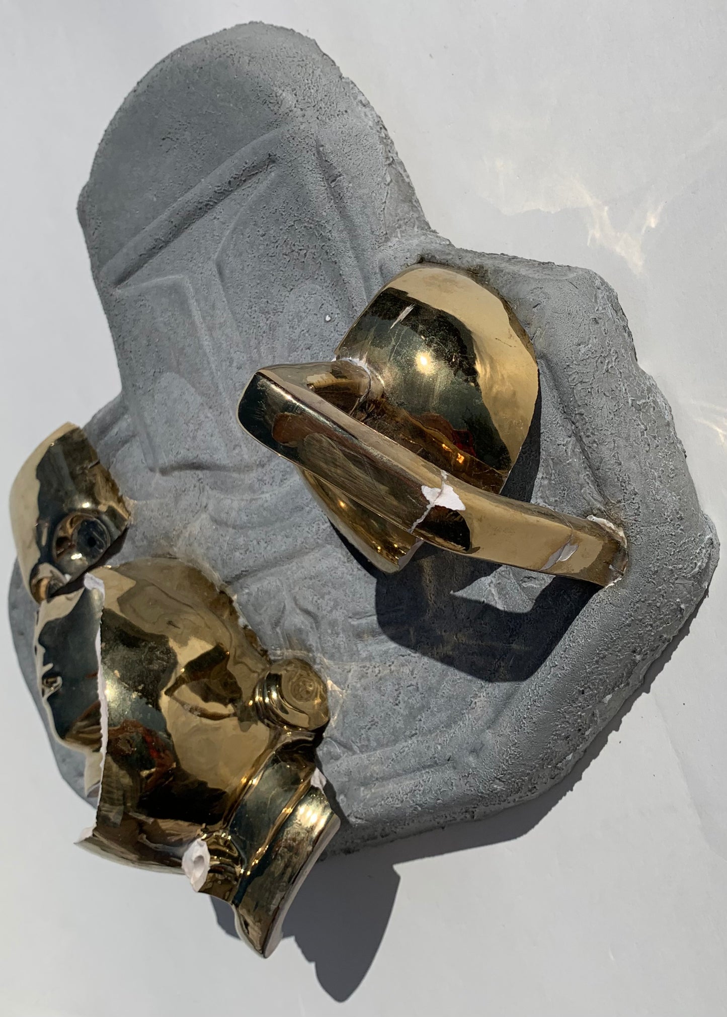 "Boba Shot First": C3PO on Boba Fett Ceramic & Concrete Star Wars Smacker