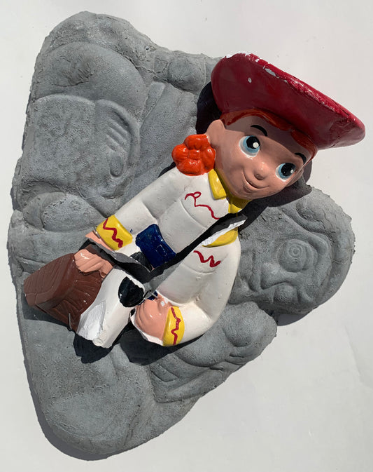 "Cute Cowgirl": Toy Story's Jessie on Buzz Lightyear Wall Sculpture