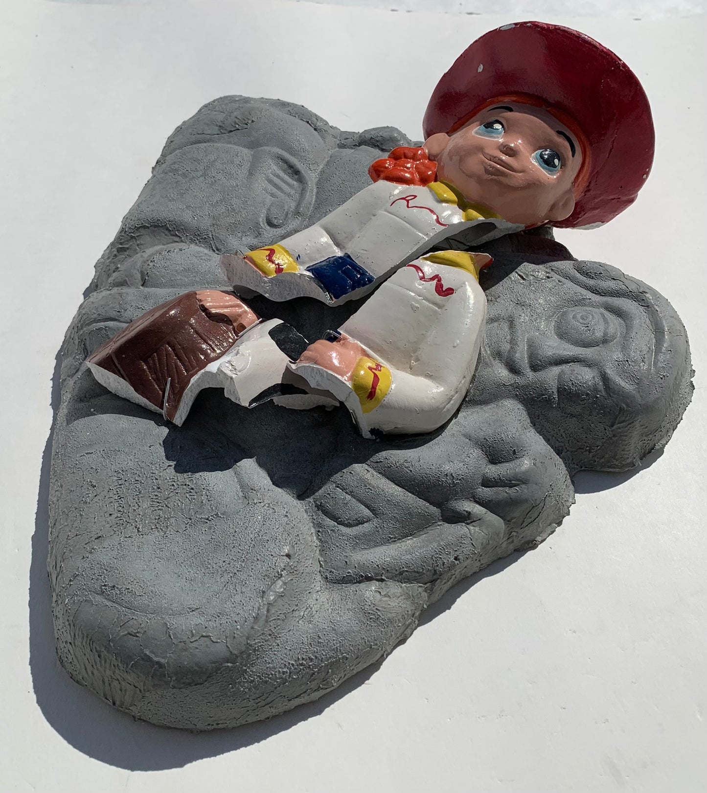 "Cute Cowgirl": Toy Story's Jessie on Buzz Lightyear Wall Sculpture
