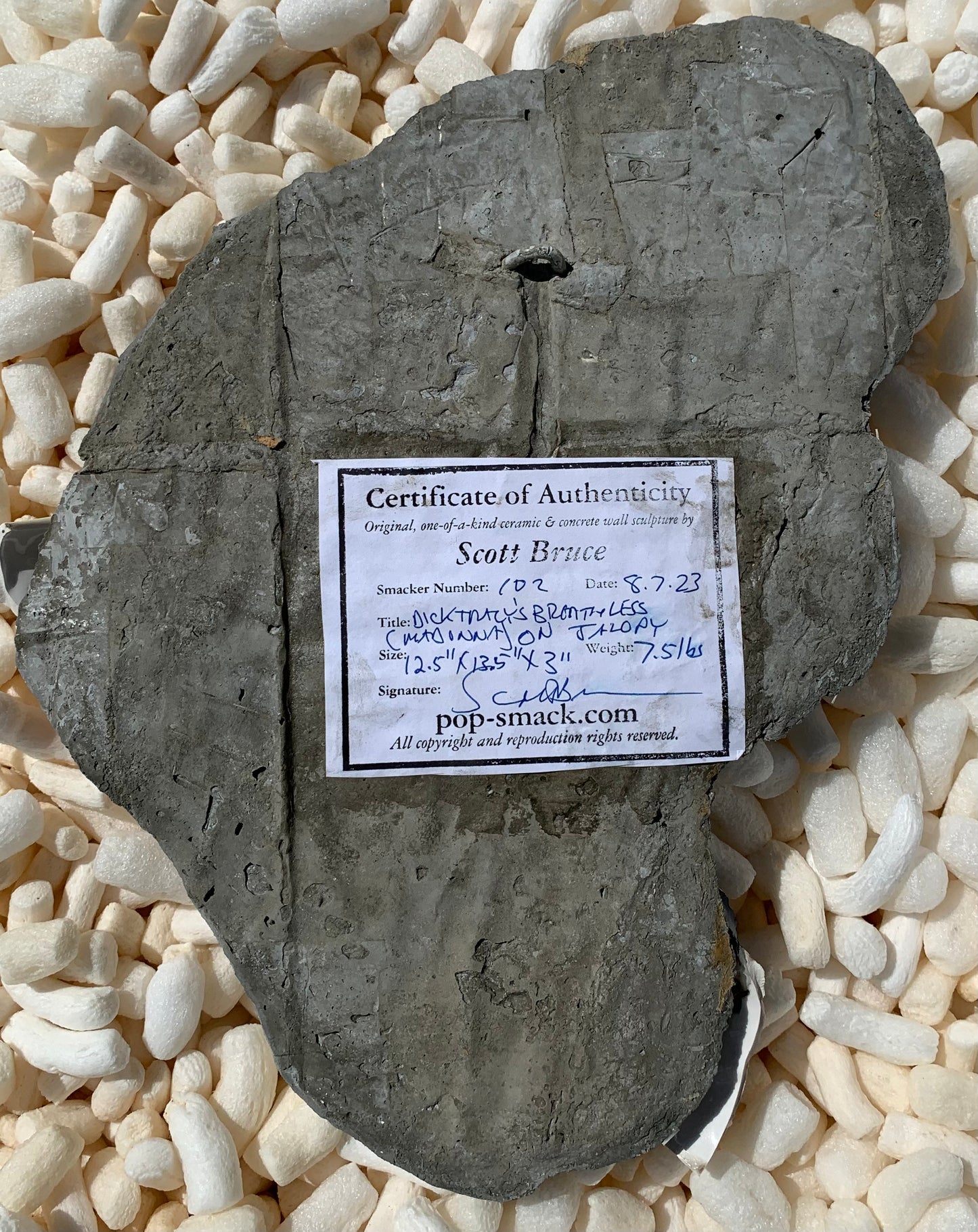 "Driven To Please": Madonna (Dick Tracy's Breathless) on Jalopy Wall Sculpture