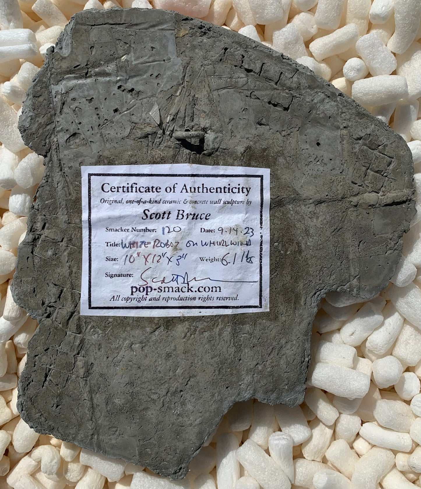 "Red, White & Blue": Vintage Robot on Whirlwind