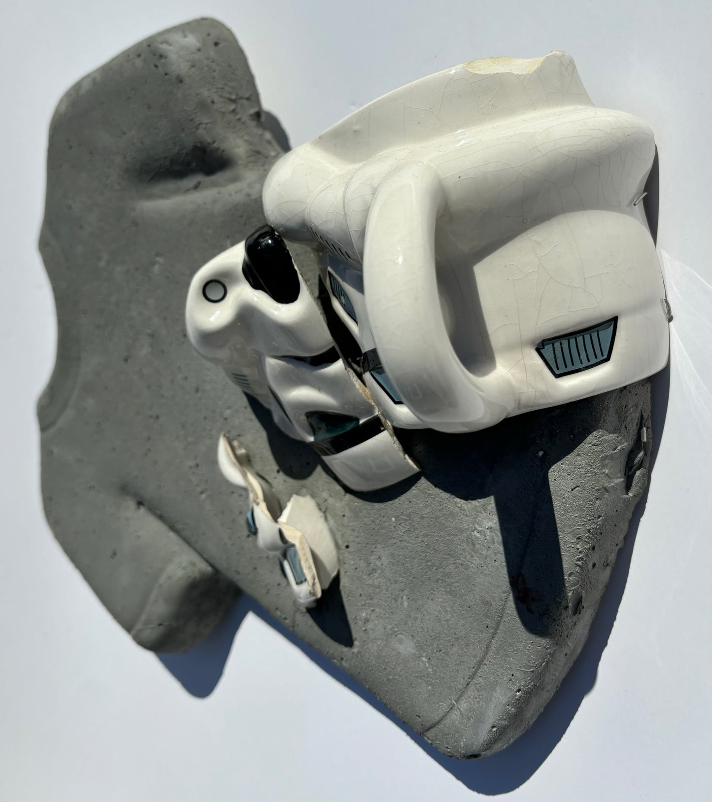 “Trooper Tee”: Storm Trooper on T-Shirt Wall Sculpture