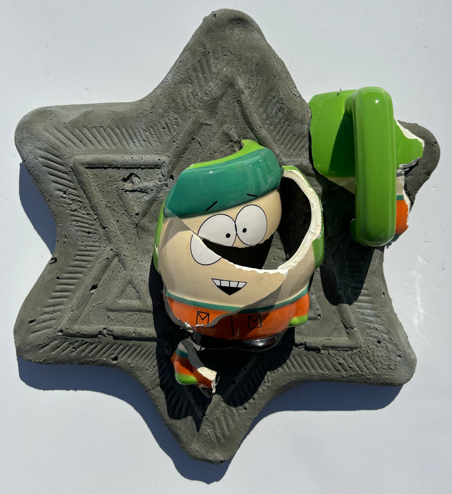 "Brightest Bulb!": South Park's Kyle on Star-of-David Wall Sculpture