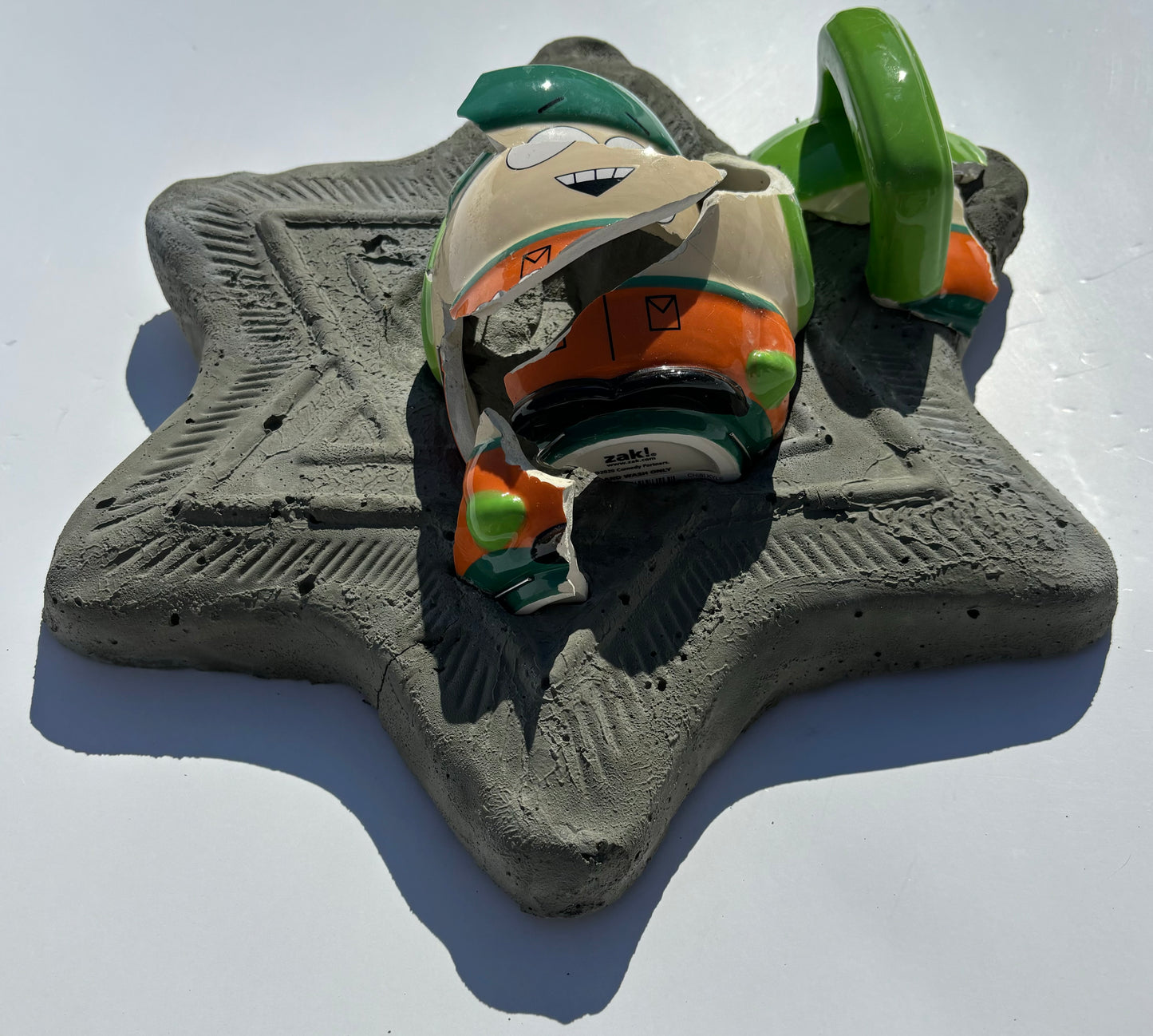 "Brightest Bulb!": South Park's Kyle on Star-of-David Wall Sculpture