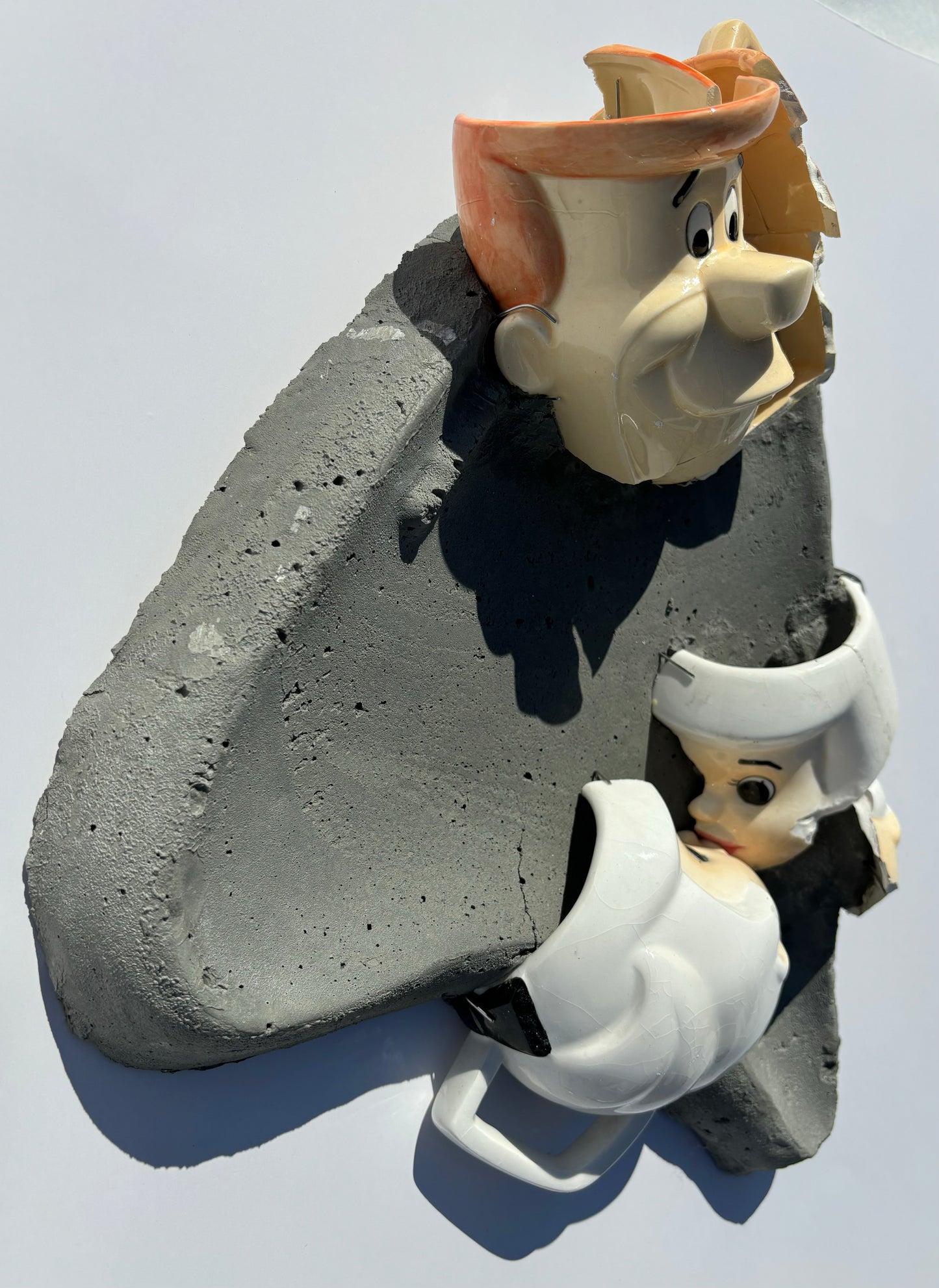 "Future Shock!" George & Judy Jetson on ‘60s Ashtray Wall Sculpture