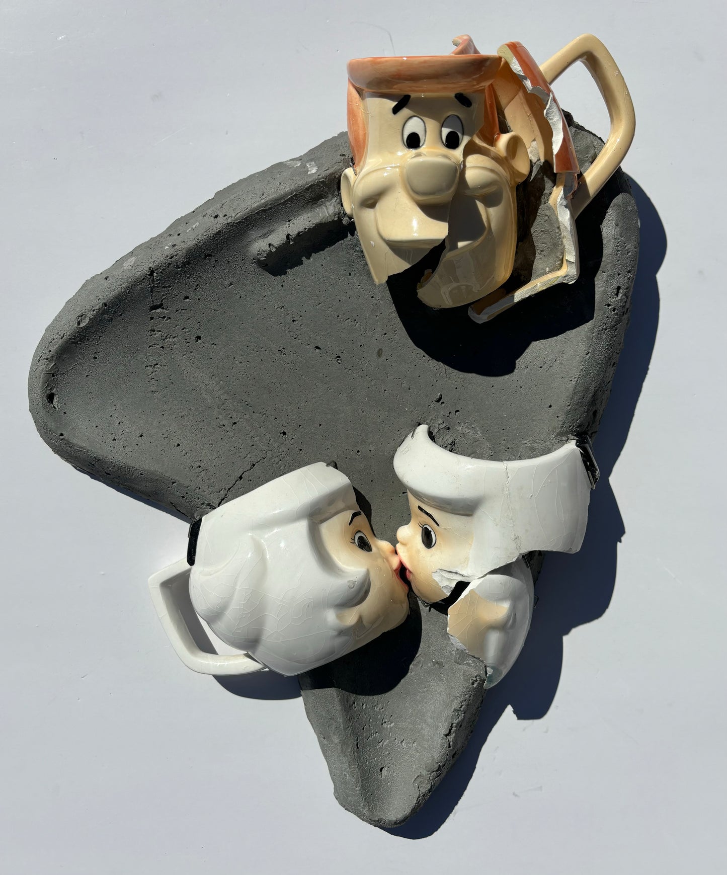 "Future Shock!" George & Judy Jetson on ‘60s Ashtray Wall Sculpture