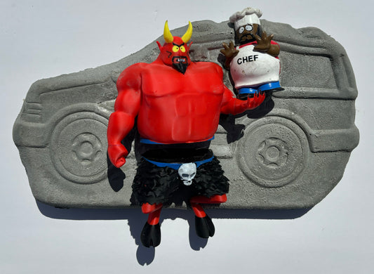 "Satan and the Scientologist": South Park's Satan & Chef on Station Wagon