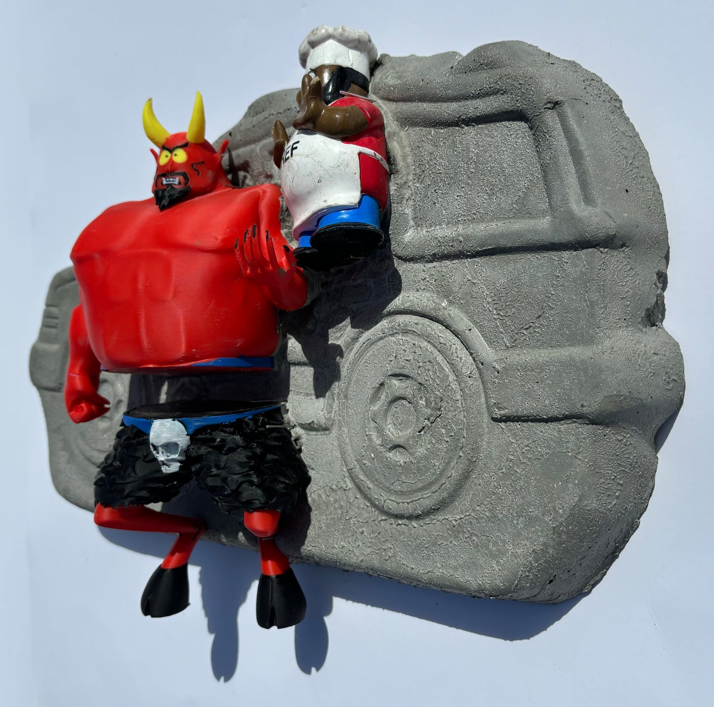 "Satan and the Scientologist": South Park's Satan & Chef on Station Wagon