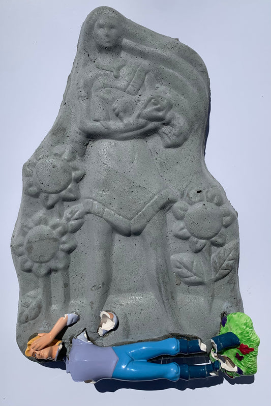 "Eyes Away!": Captain John Smith on Pocahontas Wall Sculpture