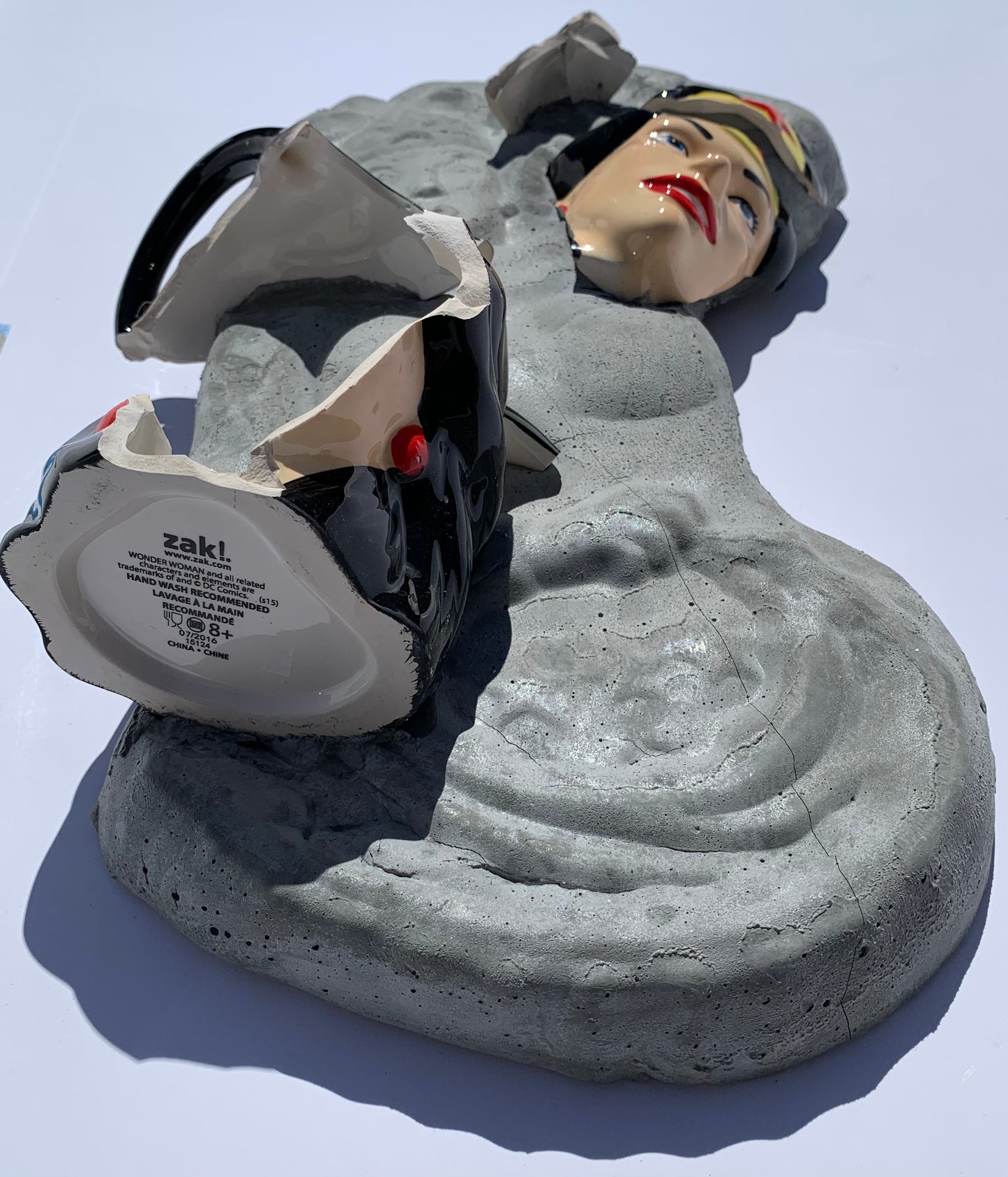 "Fem Avenger” Wonder Woman on Wonder Woman Wall Sculpture