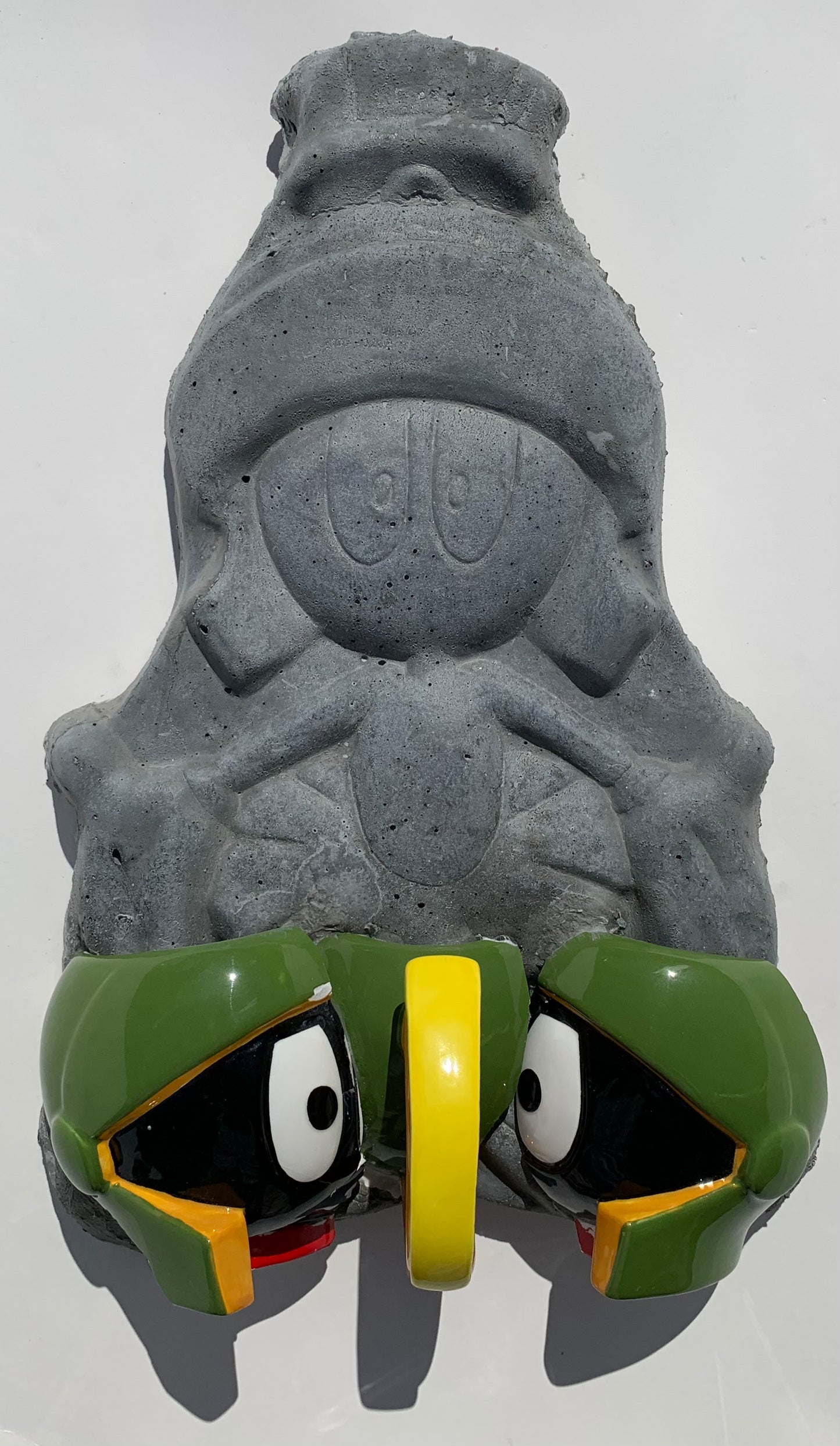 "Alien Arousal": Marvin the Martian on Marvin the Martian Wall Sculpture