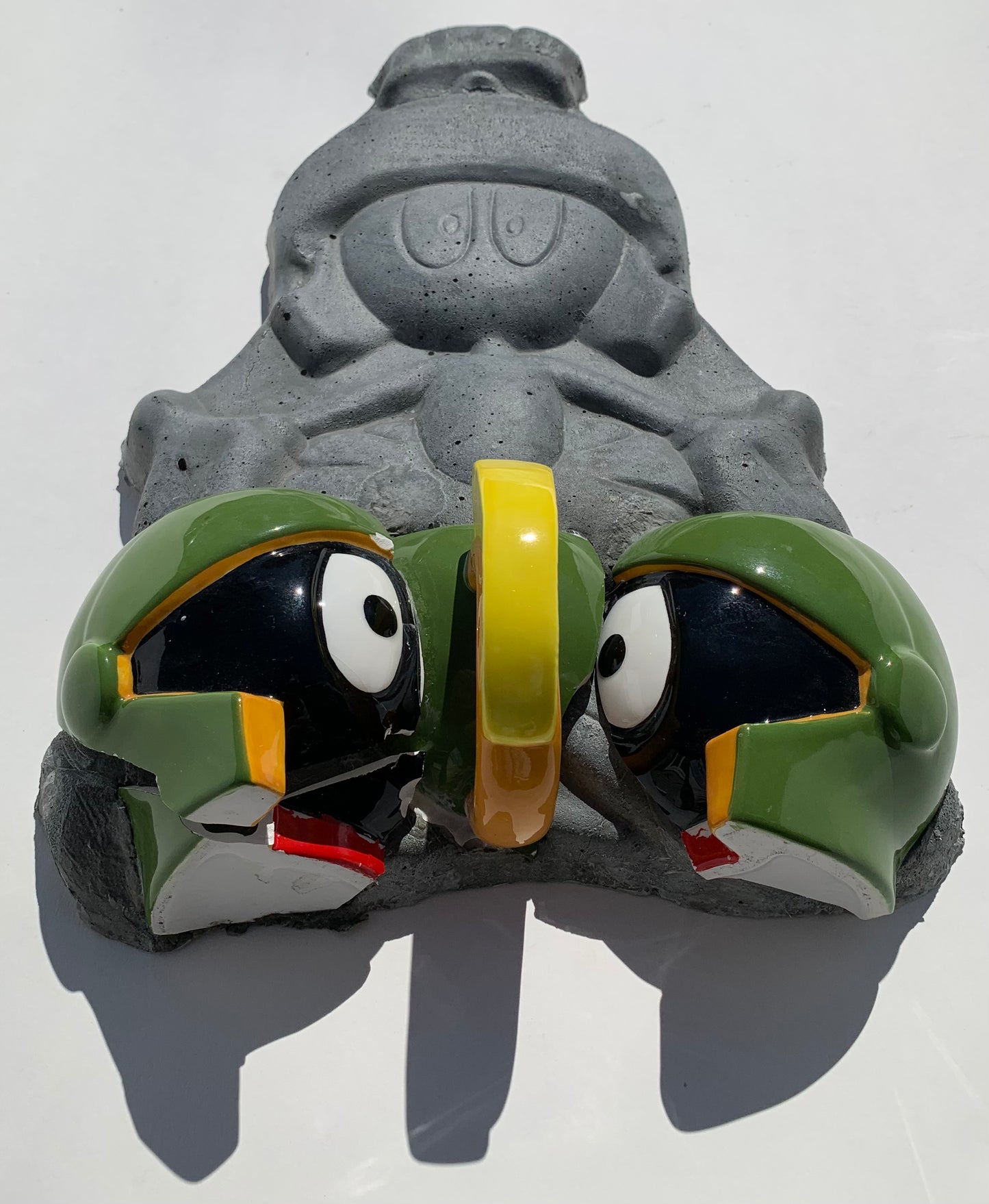 "Alien Arousal": Marvin the Martian on Marvin the Martian Wall Sculpture