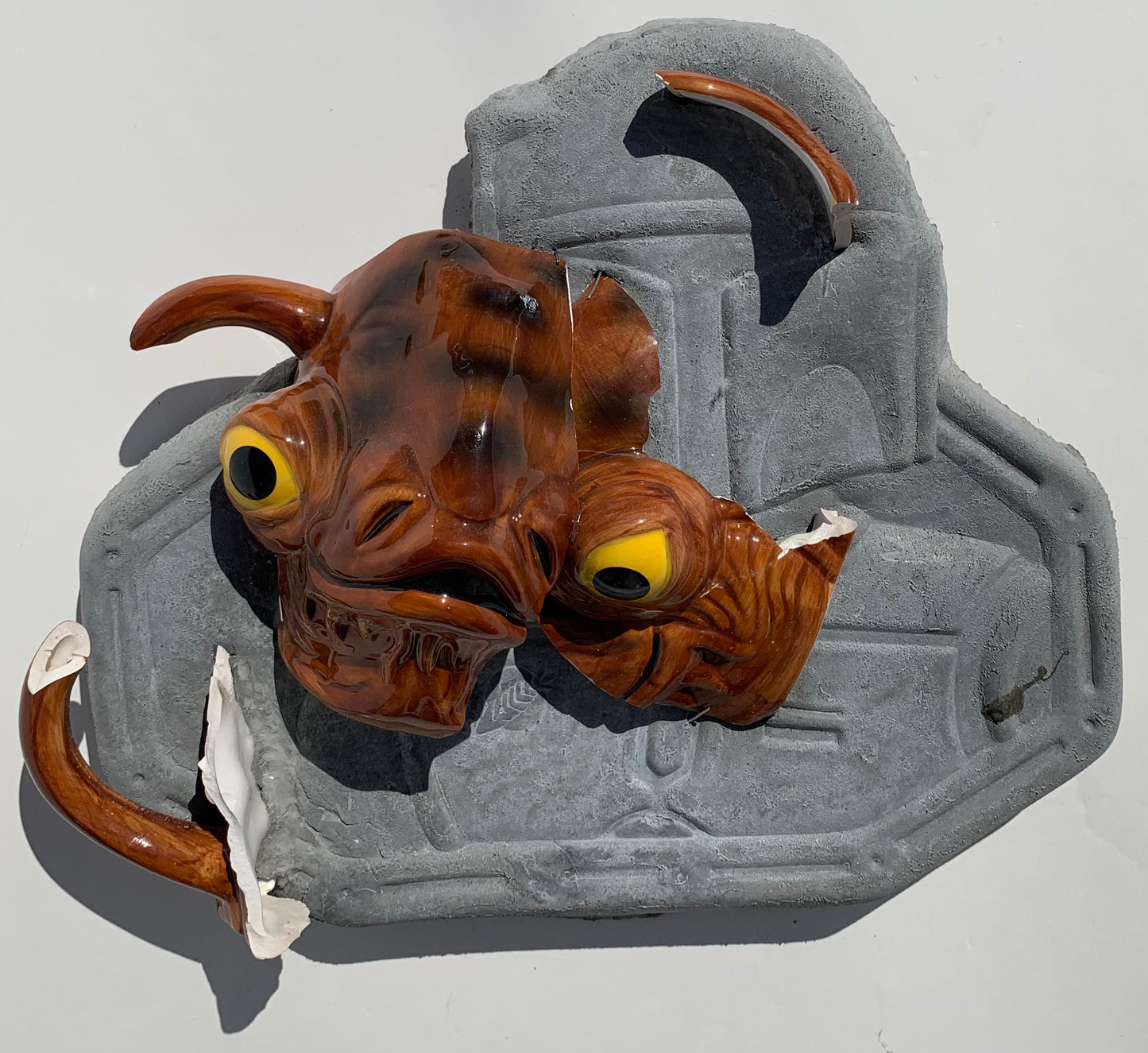 "Ack Attack": Admiral Ackbar on Boba Fett Wall Sculpture