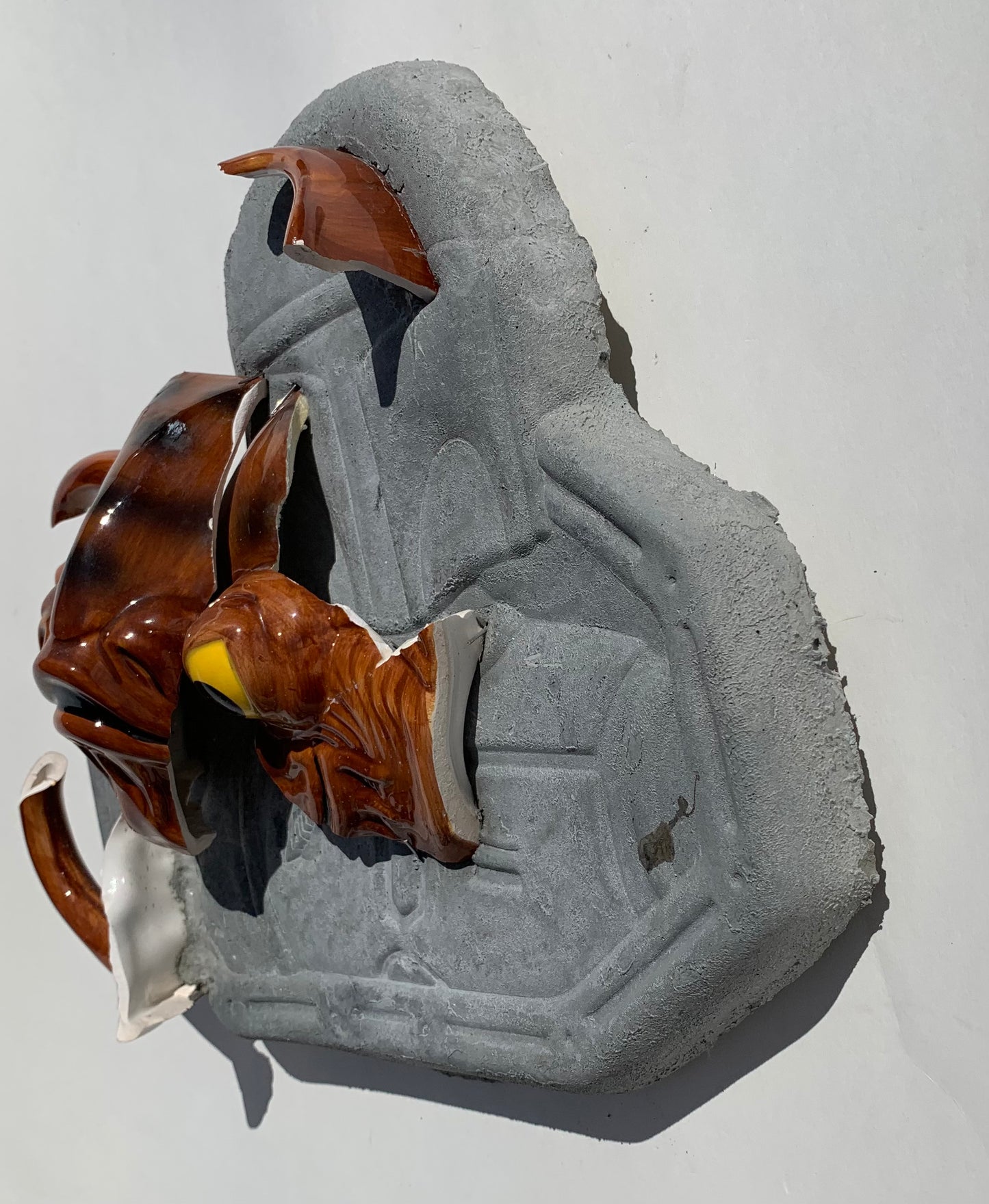 "Ack Attack": Admiral Ackbar on Boba Fett Wall Sculpture