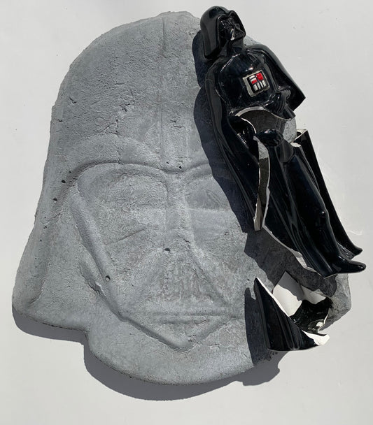 "Anakin Outgrown": Standing Darth Vader on Darth Vader Ceramic & Concrete Star Wars Smacker