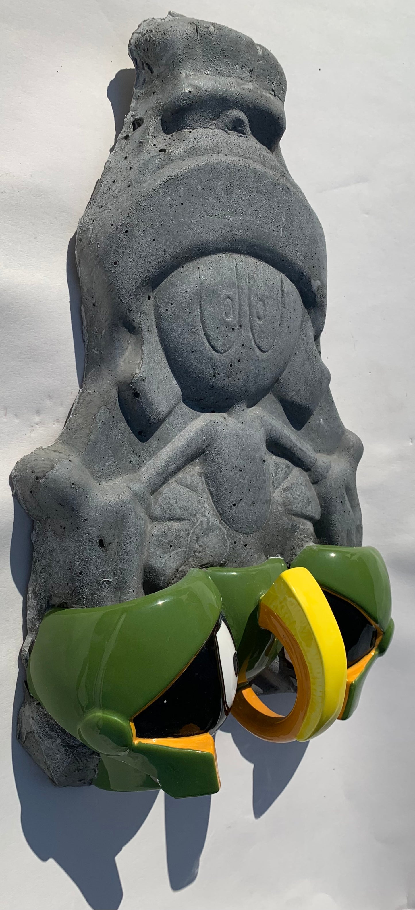 "Alien Arousal": Marvin the Martian on Marvin the Martian Wall Sculpture