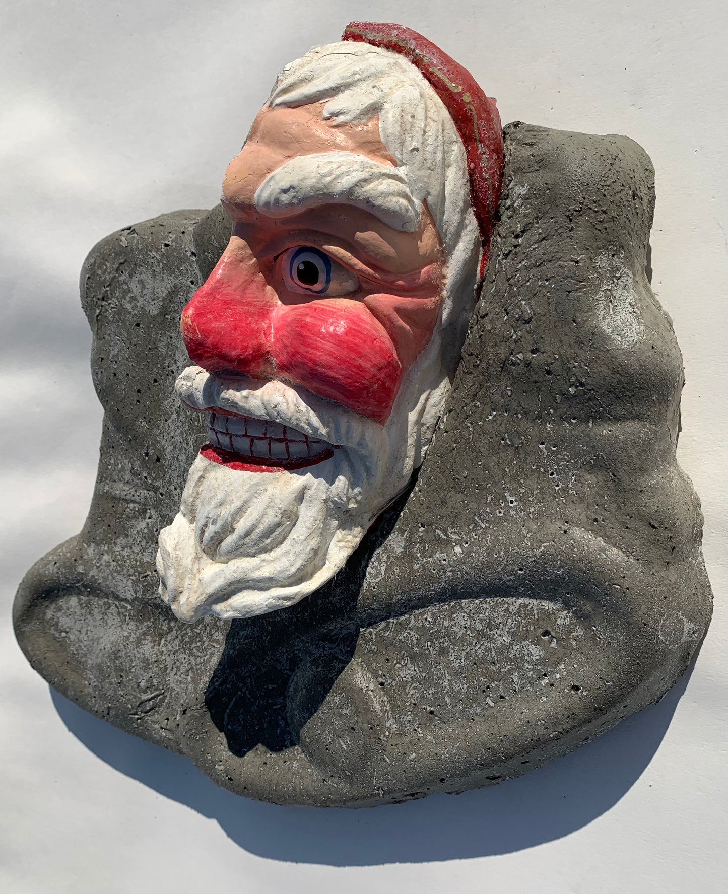 "Hell's Bells": Demonic Santa on Christmas Bells Wall Smacker