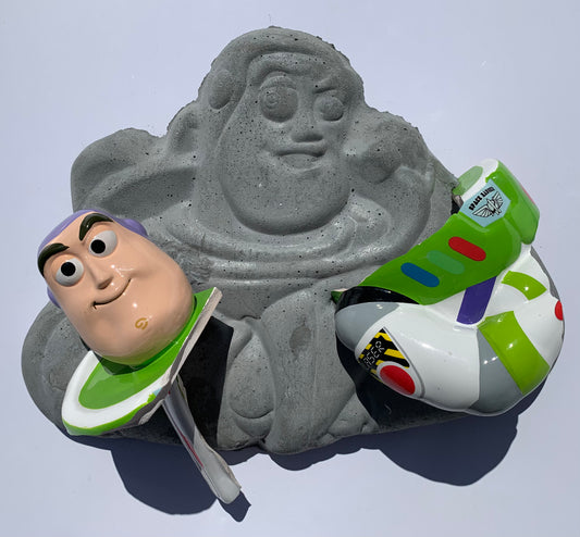 "Busted Up Buzz" Space Suit Malfunction" Buzz Lightyear on Buzz Lightyear Ceramic & Concrete Disney Smacker